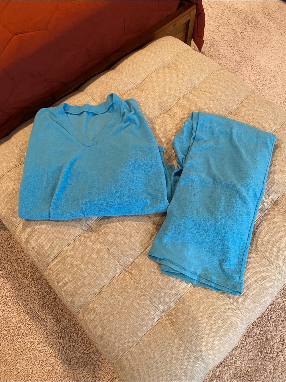 Women Blue Pajama Set - Soft Sleepwear